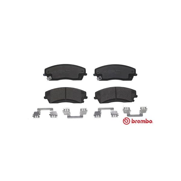 Bromsbeläggsats, Framaxel Brembo P 18 034 BREMBO