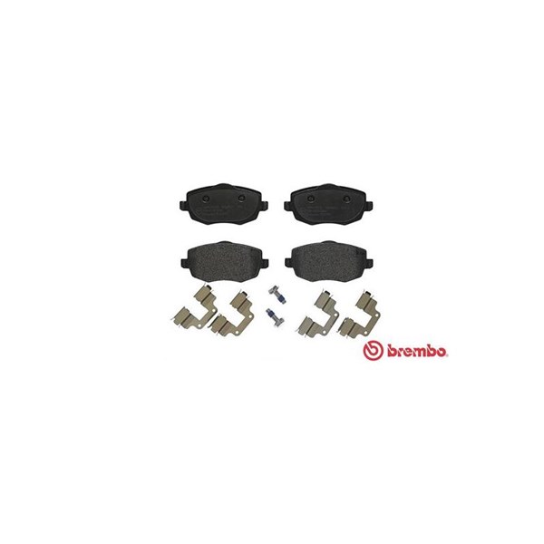 Bromsbeläggsats, Framaxel Brembo P 23 095 BREMBO