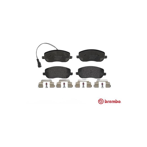 Bromsbeläggsats, Framaxel Brembo P 23 100 BREMBO