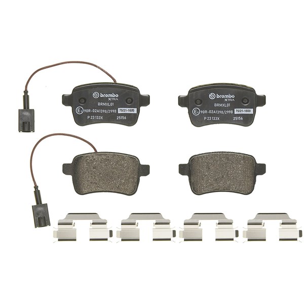 Bromsbeläggsats, Bakaxel Brembo Brembo xtra line P 23 133X BREMBO