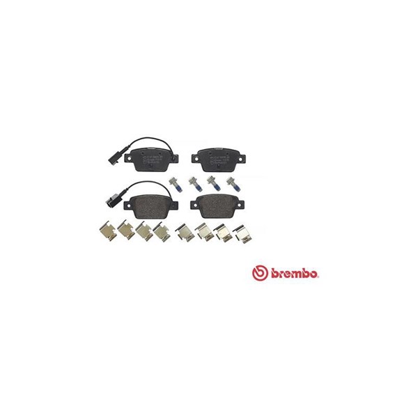 Bromsbeläggsats, Bakaxel Brembo P 23 135 BREMBO