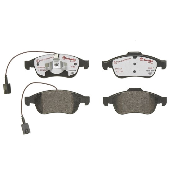 Bromsbeläggsats, Framaxel Brembo Brembo xtra line P 23 148X BREMBO