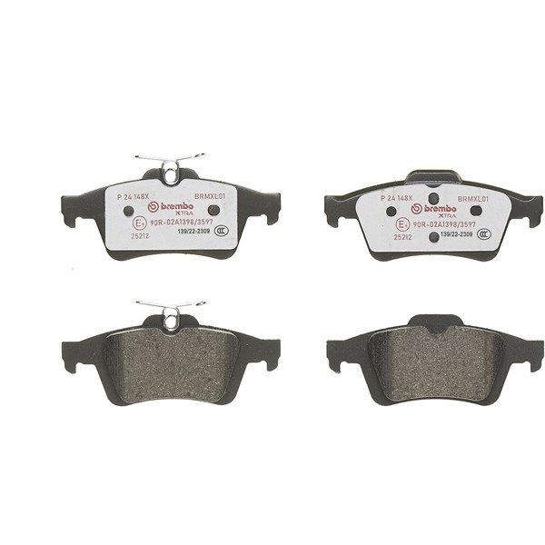 Bromsbeläggsats Solid, Bakaxel Brembo Brembo xtra line P 24 148X BREMBO