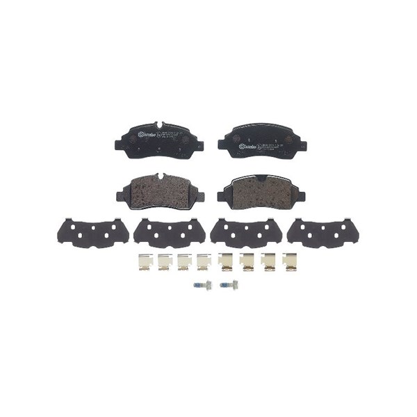 Bromsbeläggsats, Bakaxel Brembo P 24 209 BREMBO