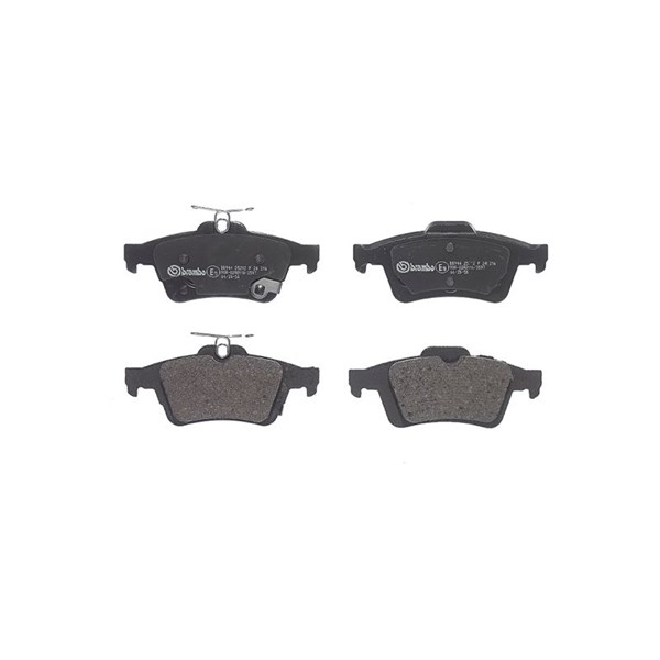 Bromsbeläggsats, Bakaxel Brembo P 24 216 BREMBO