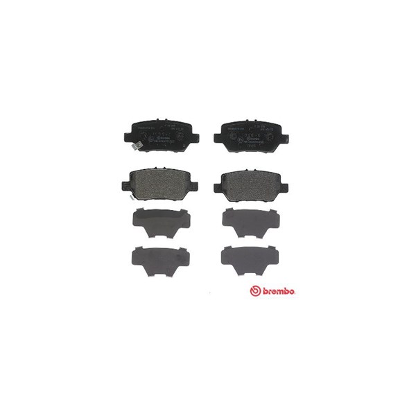 Bromsbeläggsats, Bakaxel Brembo P 28 078 BREMBO