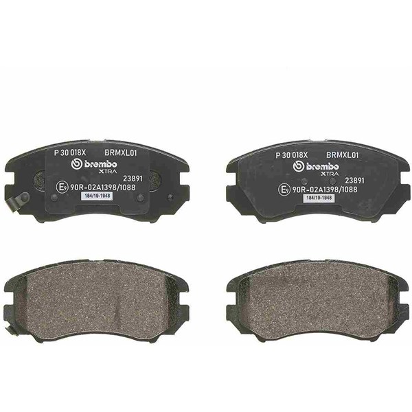 Bromsbeläggsats, Framaxel Brembo Brembo xtra line P 30 018X BREMBO