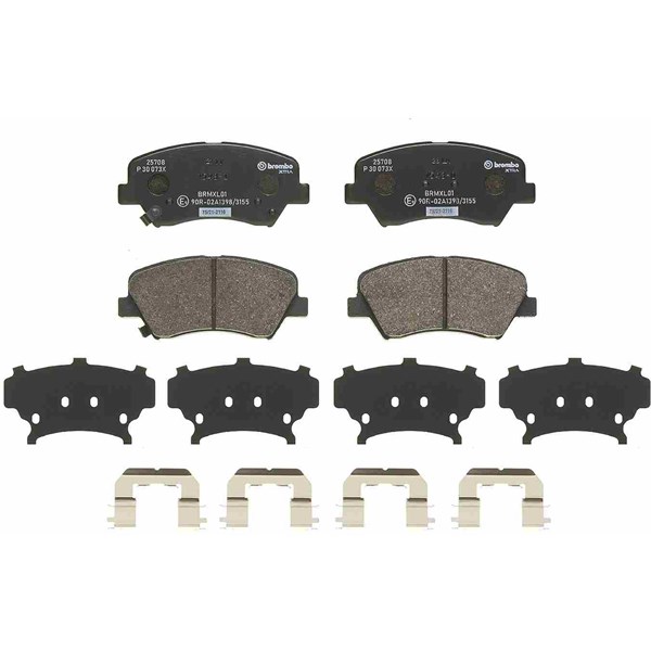 Bromsbeläggsats, Framaxel Brembo Brembo xtra line P 30 073X BREMBO