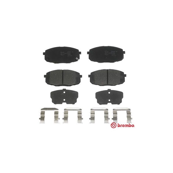Bromsbeläggsats, Framaxel Brembo P 30 077 BREMBO