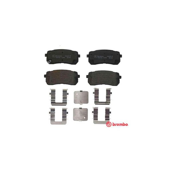 Bromsbeläggsats, Bakaxel Brembo P 30 080 BREMBO