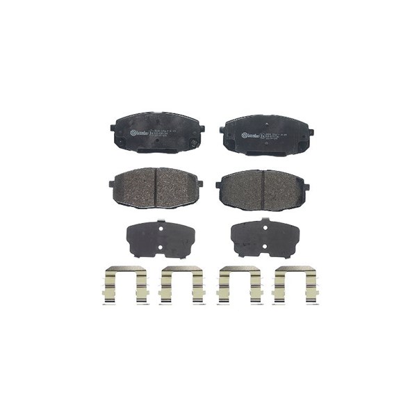 Bromsbeläggsats, Framaxel Brembo P 30 099 BREMBO