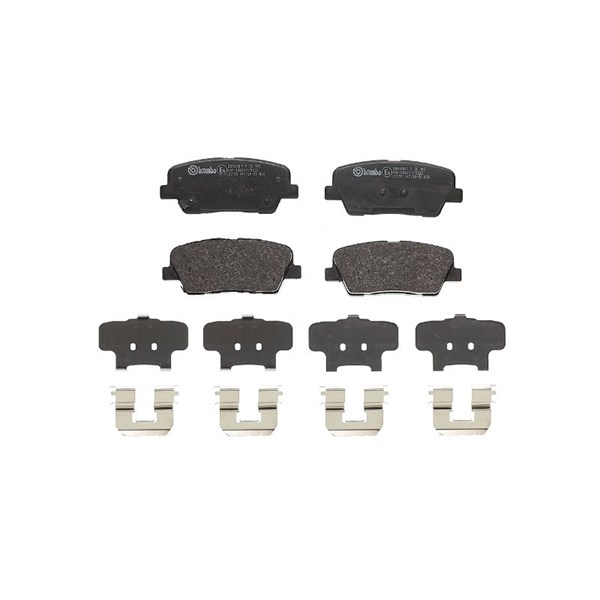 Bromsbeläggsats, Bakaxel Brembo P 30 105 BREMBO