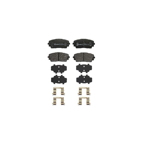 Bromsbeläggsats, Framaxel Brembo P 30 115 BREMBO