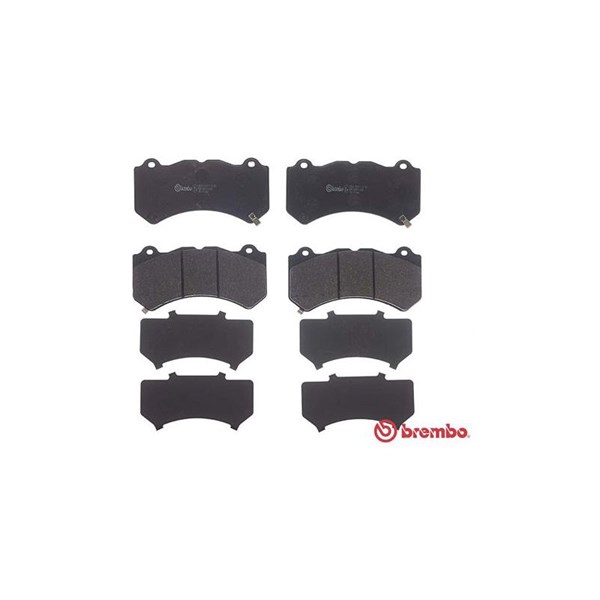 Bromsbeläggsats Hålad, Framaxel Brembo P 37 018 BREMBO