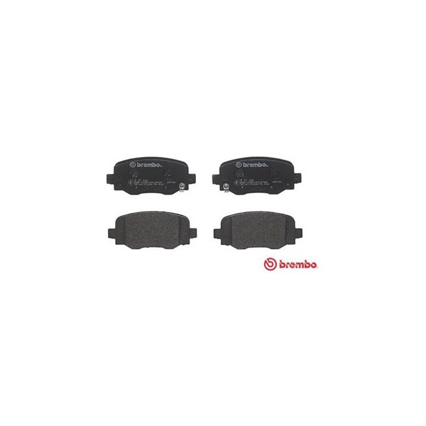 Bromsbeläggsats, Bakaxel Brembo P 37 020 BREMBO