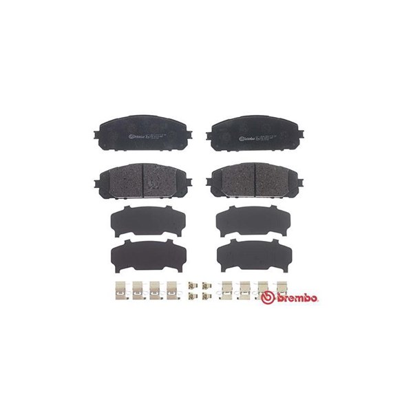 Bromsbeläggsats, Framaxel Brembo P 37 021 BREMBO