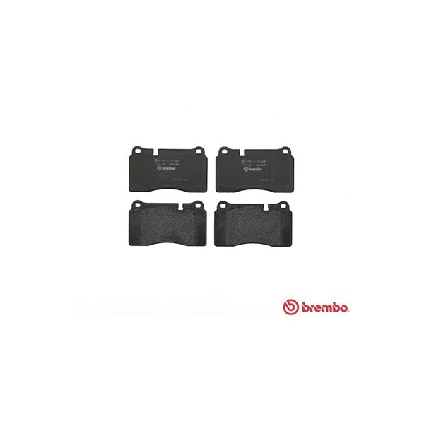 Bromsbeläggsats, Framaxel Brembo P 44 018 BREMBO