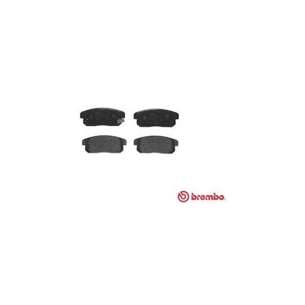 Bromsbeläggsats, Bakaxel Brembo P 49 035 BREMBO