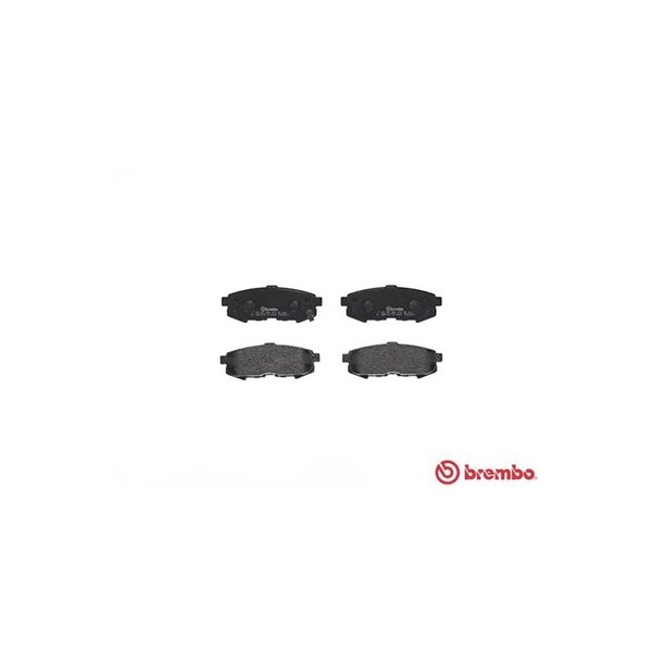 Bromsbeläggsats, Bakaxel Brembo P 49 042 BREMBO