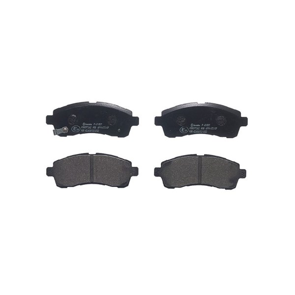 Bromsbeläggsats, Framaxel Brembo P 49 057 BREMBO