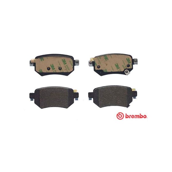 Bromsbeläggsats, Bakaxel Brembo P 49 059 BREMBO