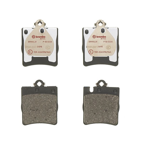 Bromsbeläggsats Solid, Bakaxel Brembo Brembo xtra line P 50 033X BREMBO