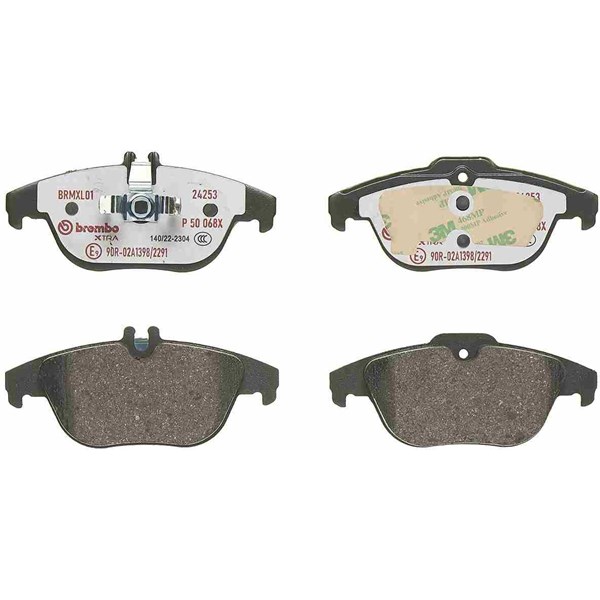 Bromsbeläggsats, Bakaxel Brembo Brembo xtra line P 50 068X BREMBO