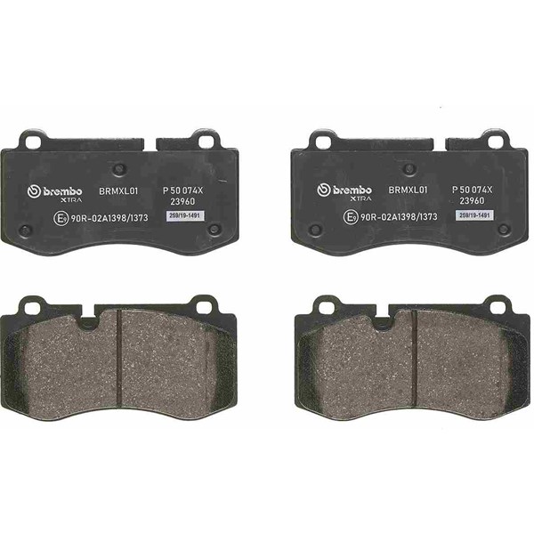 Bromsbeläggsats, Framaxel Brembo Brembo xtra line P 50 074X BREMBO