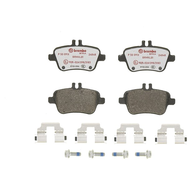 Bromsbeläggsats, Bakaxel Brembo Brembo xtra line P 50 091X BREMBO