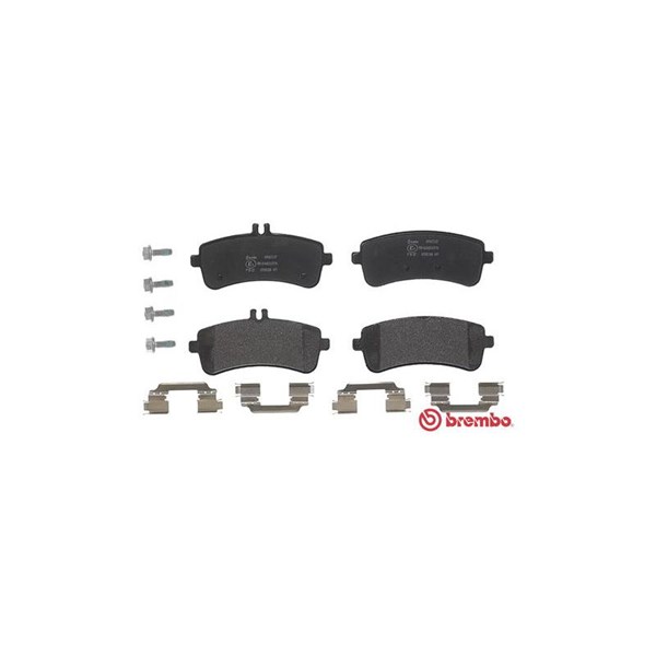 Bromsbeläggsats, Bakaxel Brembo P 50 125 BREMBO