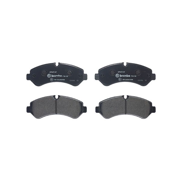 Bromsbeläggsats, Bakaxel Brembo P 50 150 BREMBO