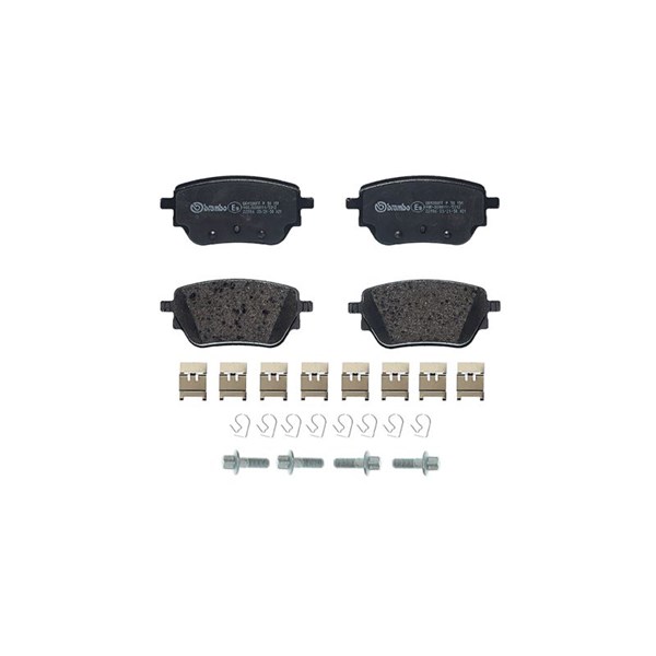 Bromsbeläggsats, Bakaxel BREMBO Bromsbeläggsats, Bakaxel BREMBO