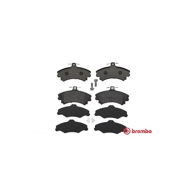 Bromsbeläggsats, Framaxel Brembo P 54 022 BREMBO