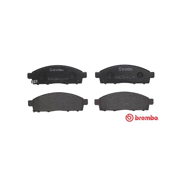 Bromsbeläggsats, Framaxel BREMBO