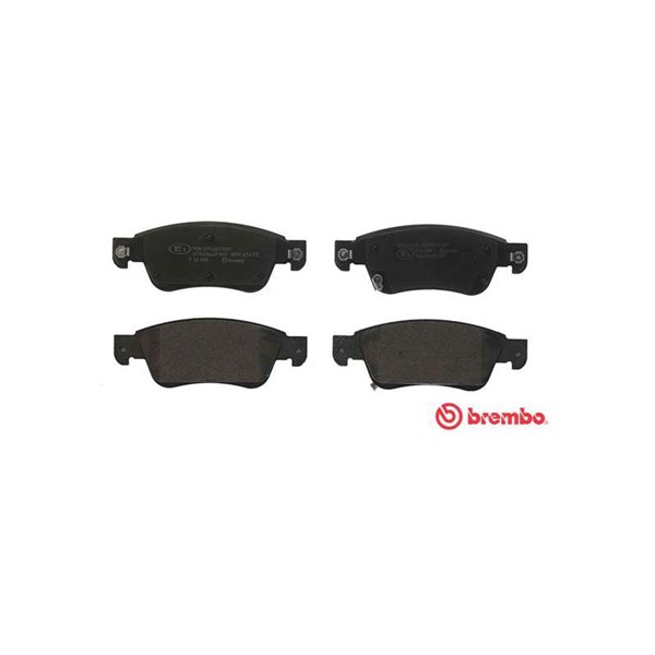 Bromsbeläggsats, Framaxel Brembo P 56 080 BREMBO