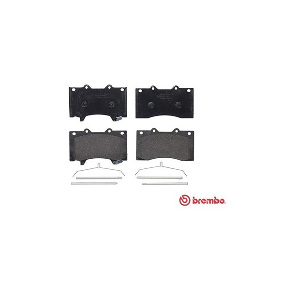 Bromsbeläggsats, Framaxel Brembo P 56 081 BREMBO