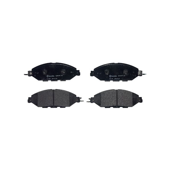 Bromsbeläggsats, Framaxel Brembo P 56 107 BREMBO