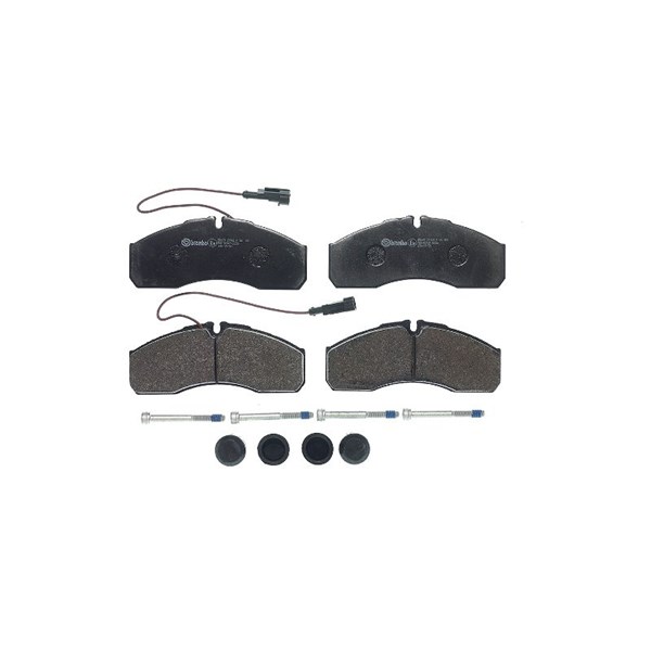 Bromsbeläggsats, Framaxel Brembo P 56 123 BREMBO
