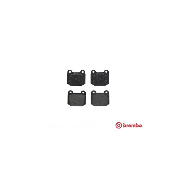 Bromsbeläggsats, Framaxel, Bakaxel Brembo P 59 004 BREMBO