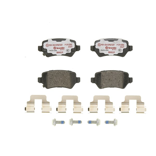 Bromsbeläggsats, Bakaxel Brembo Brembo xtra line P 59 038X BREMBO