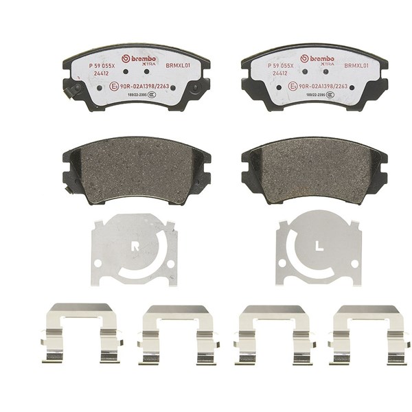 Bromsbeläggsats, Framaxel Brembo Brembo xtra line P 59 055X BREMBO