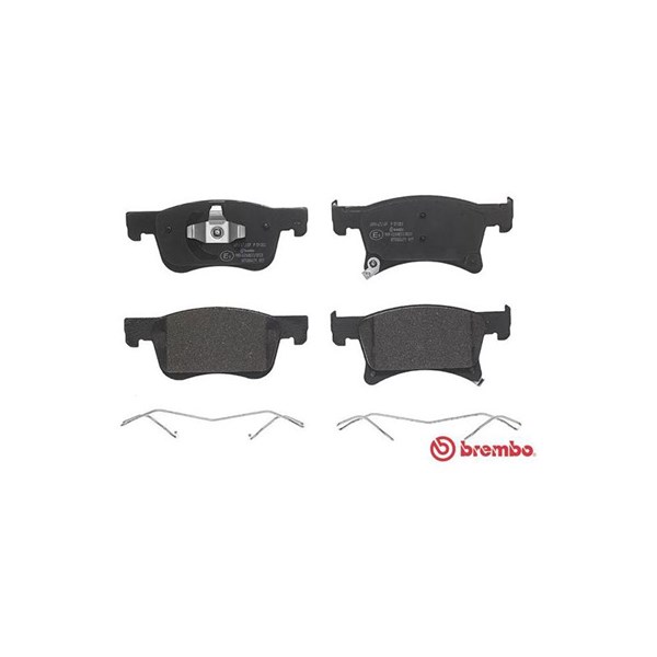 Bromsbeläggsats, Framaxel Brembo P 59 083 BREMBO