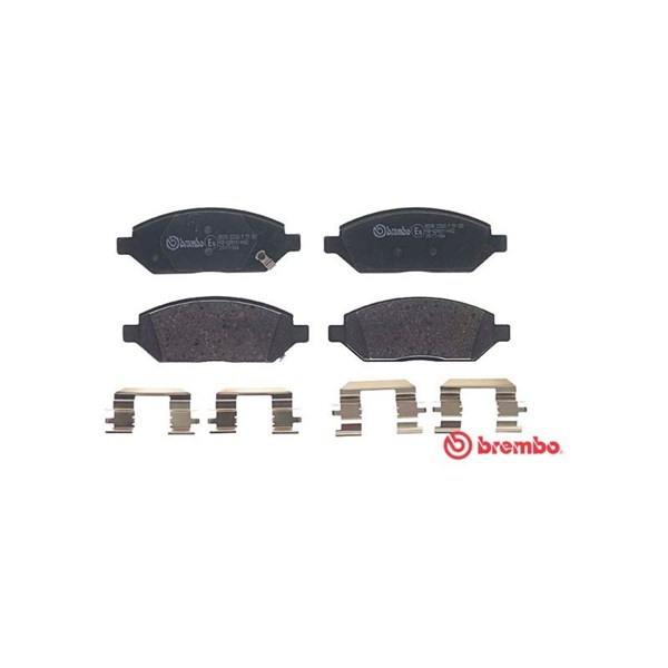 Bromsbeläggsats, Framaxel Brembo P 59 088 BREMBO