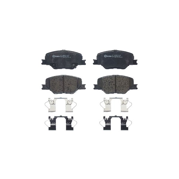 Bromsbeläggsats, Framaxel Brembo P 59 096 BREMBO