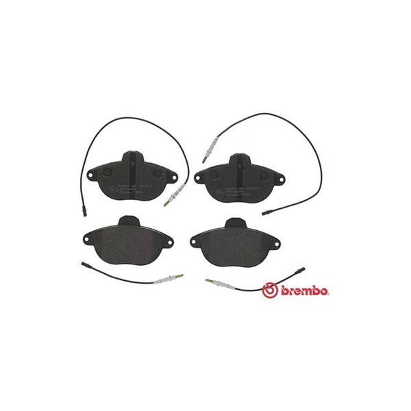 Bromsbeläggsats, Framaxel Brembo P 61 055 BREMBO