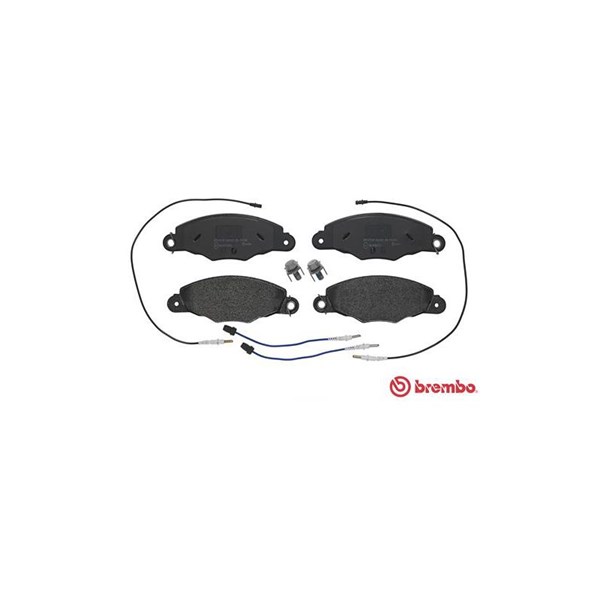 Bromsbeläggsats, Framaxel Brembo P 61 061 BREMBO
