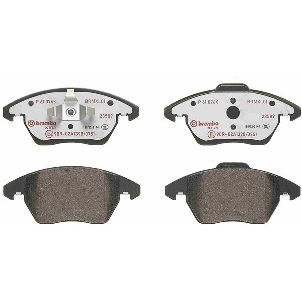 Bromsbeläggsats, Framaxel Brembo Brembo xtra line P 61 076X BREMBO