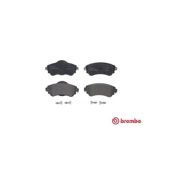 Bromsbeläggsats, Framaxel Brembo P 61 105 BREMBO