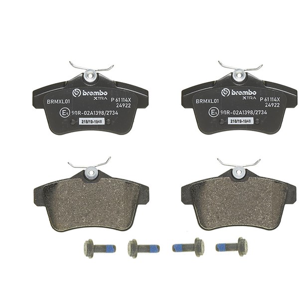 Bromsbeläggsats, Bakaxel Brembo Brembo xtra line P 61 114X BREMBO