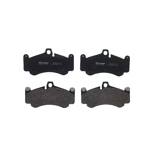 Bromsbeläggsats, Framaxel, Bakaxel Brembo P 65 032 BREMBO
